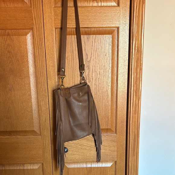 MCFADIN Cowhide Fringe Crossbody Bag - Picture 2 of 4